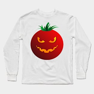 Halloween tomato Long Sleeve T-Shirt